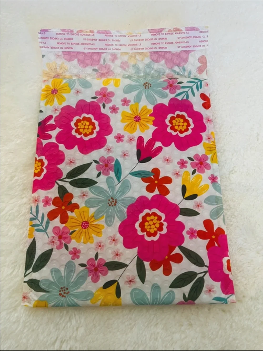 Floral Bubble Mailers Padded Envelopes 10pc